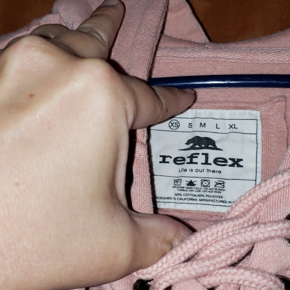 Barely Worn!! REFLEX Colorblock Hoodie - Picture 2 of 6